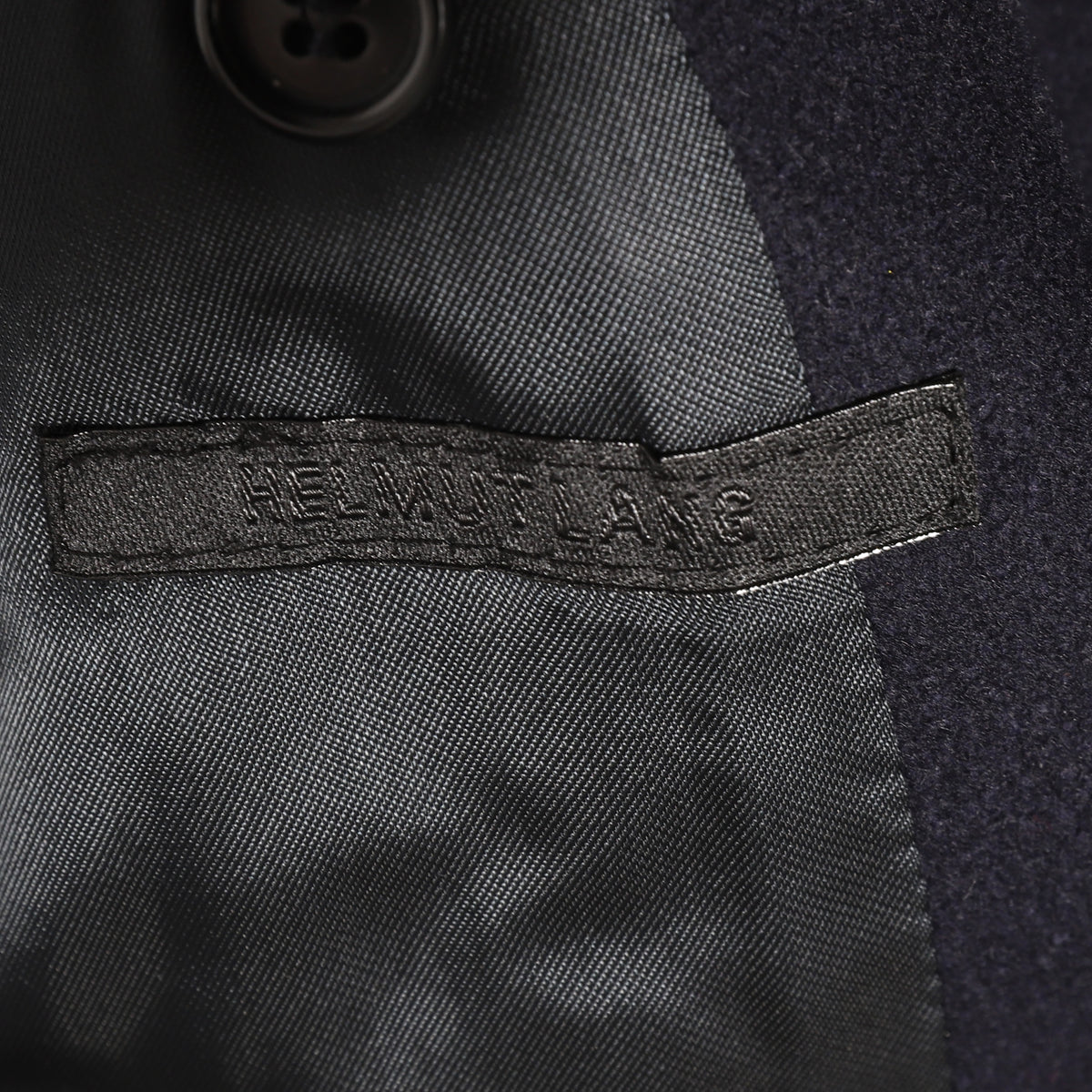 Helmut Lang Archival Double Breasted Wool Coat