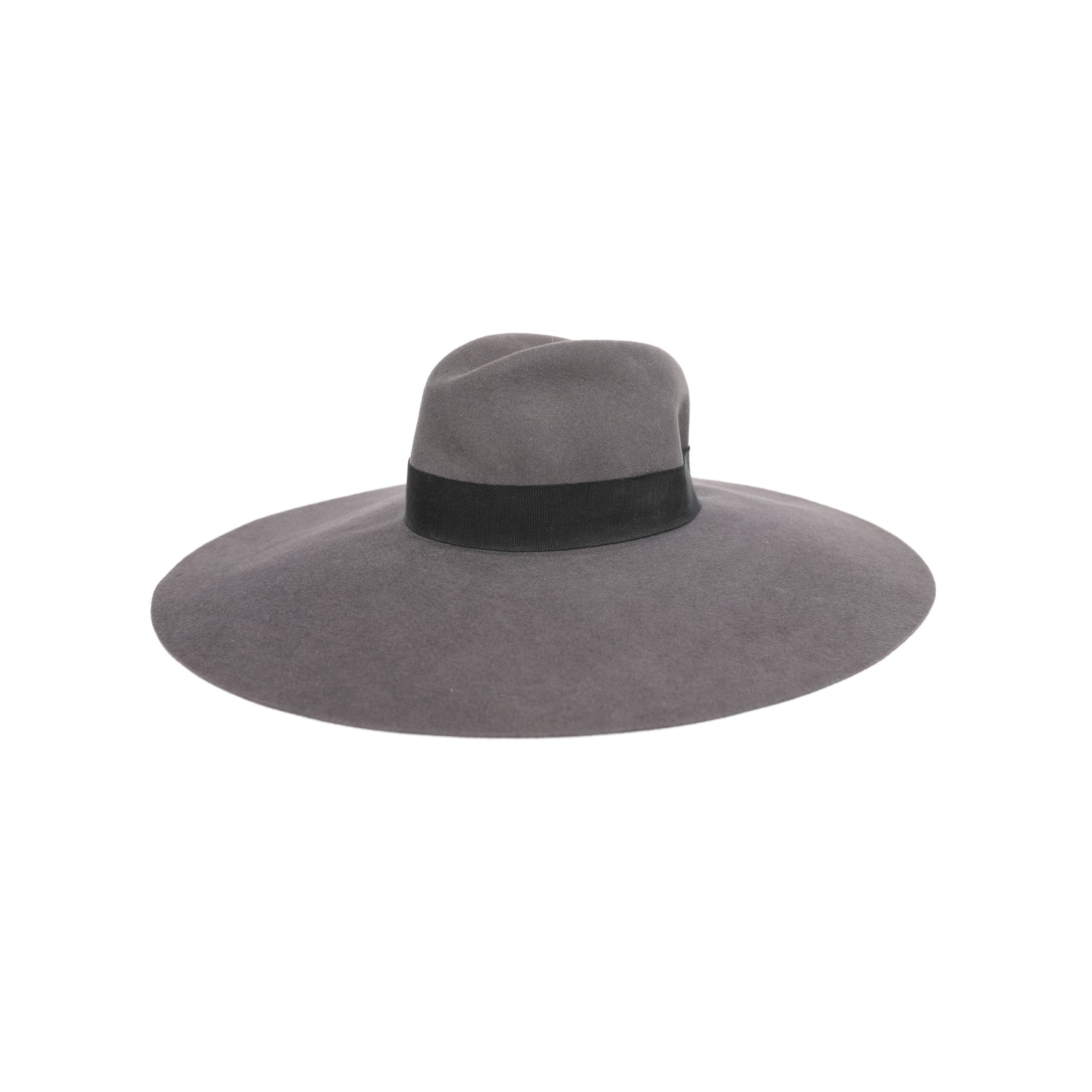 Saint Laurent Paris Rabbit Felt Floppy Fedora
