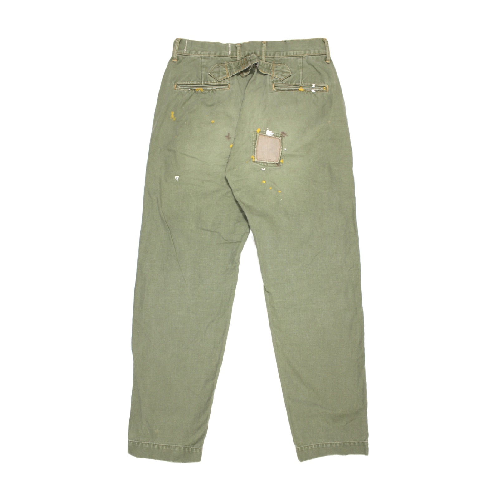 Kapital Military Patchwork Paint Splatter Pants
