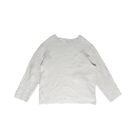 Our Legacy Oversized Cream Waffle Knit