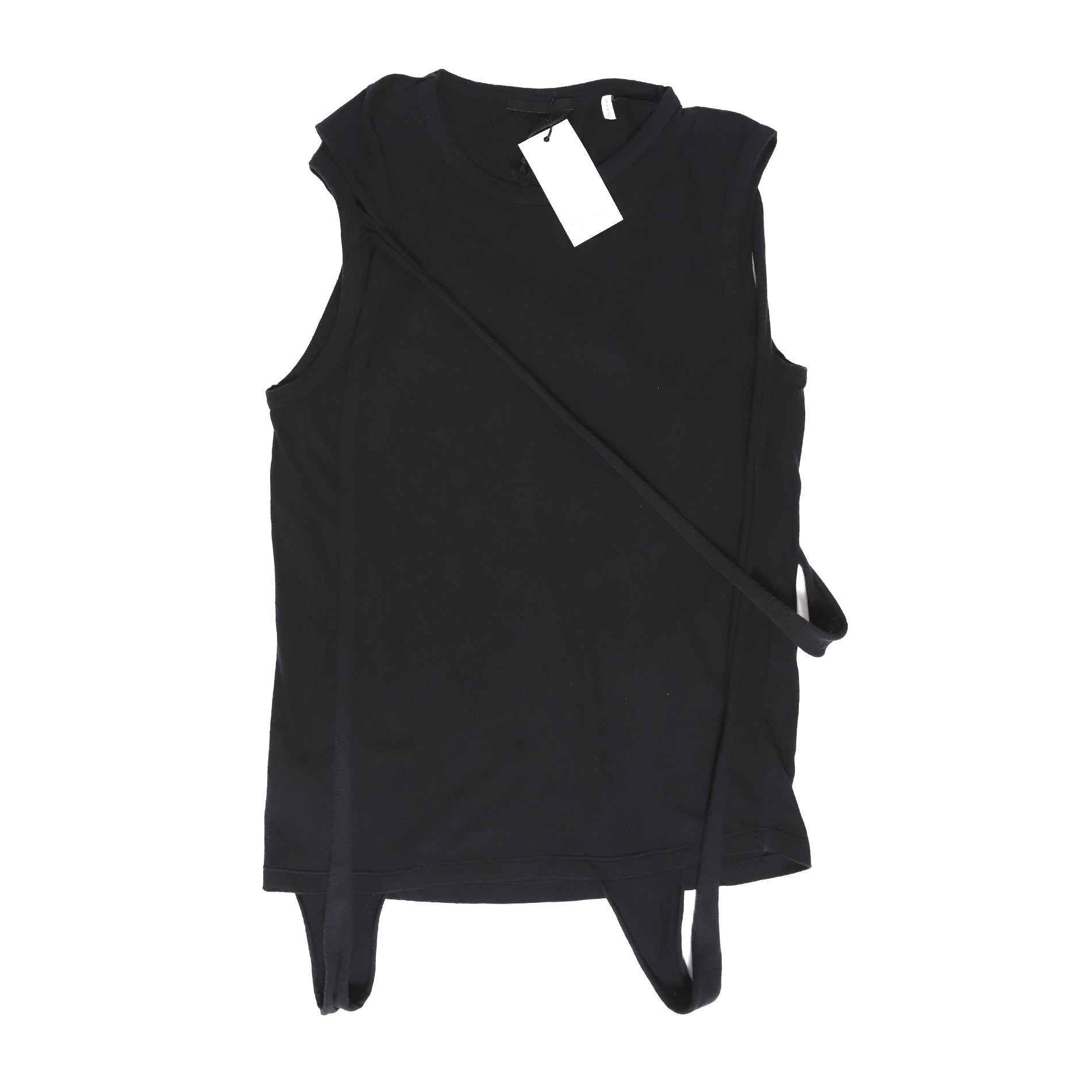 helmut lang 00s タンクトップ Helmut Lang 2000s Archival Strap Sleeveless Shirt - Ākaibu Store