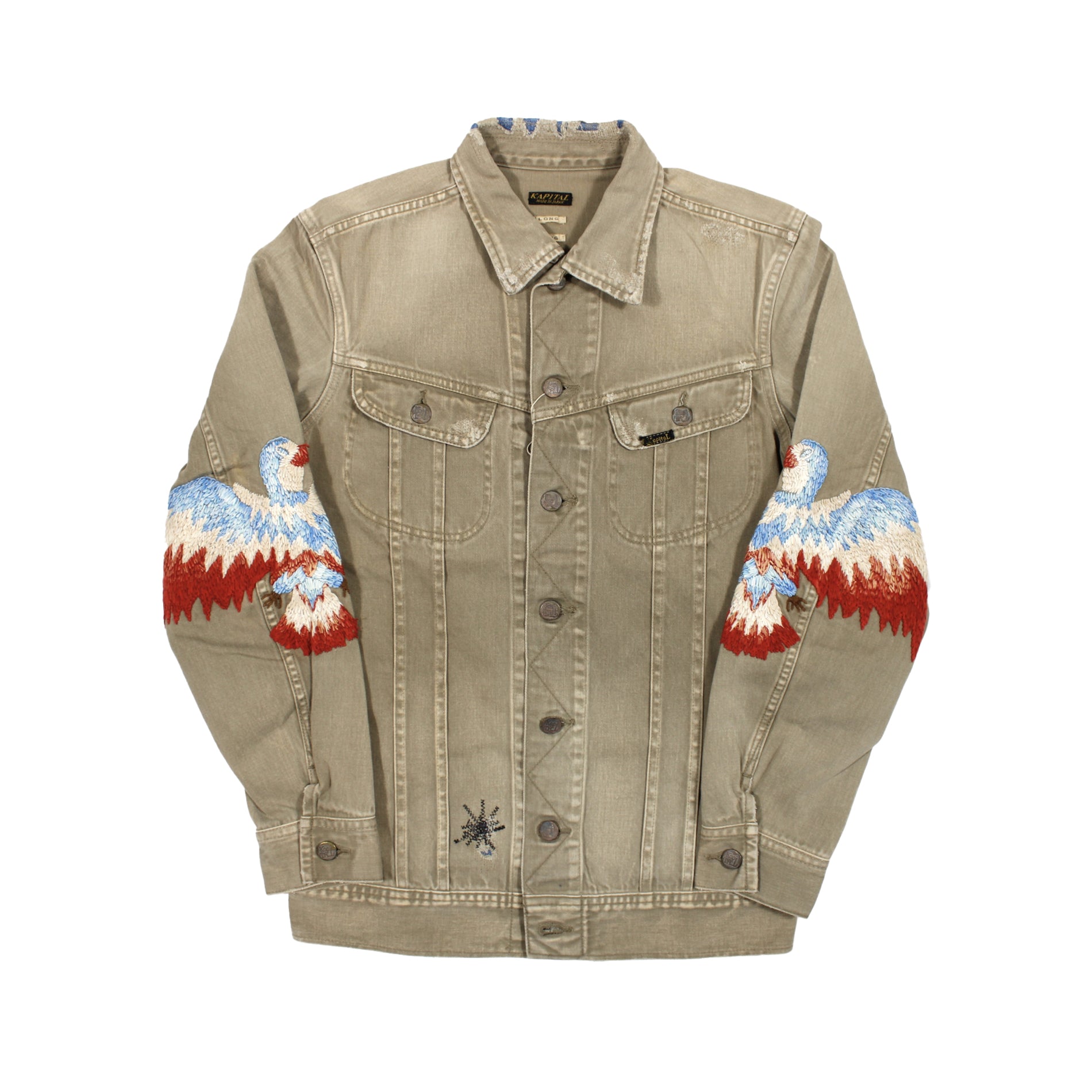 Kapital Kountry Thunderbird Embroidery Denim Jacket – Ākaibu Store