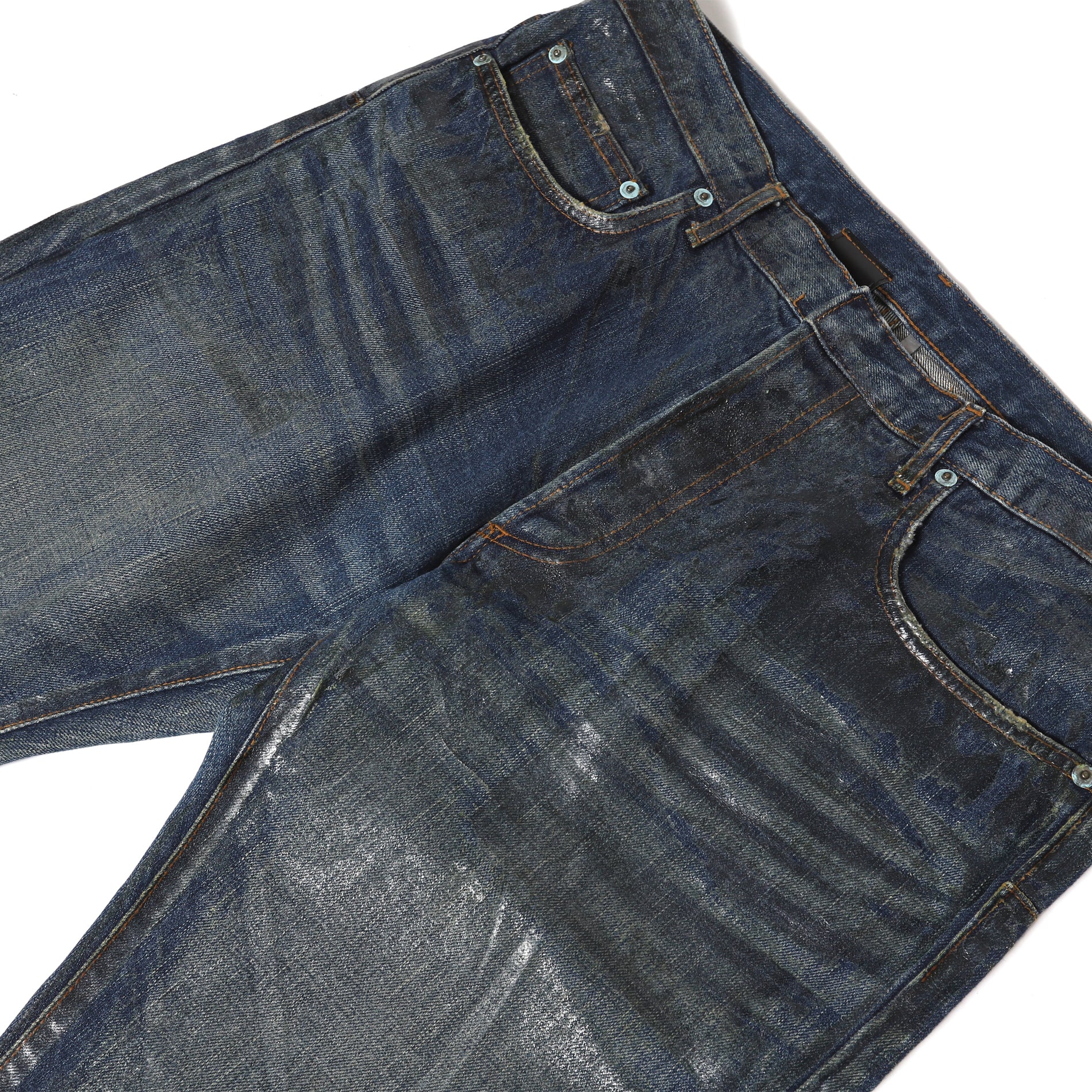 Men's Skinny Wax Jeans – DC Desire