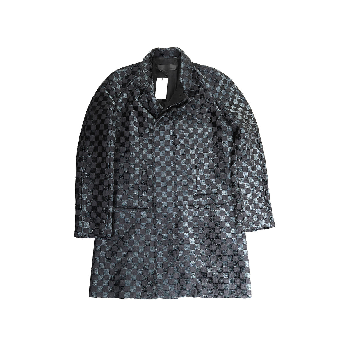 Haider Ackermann FW2017 Checkered Coat