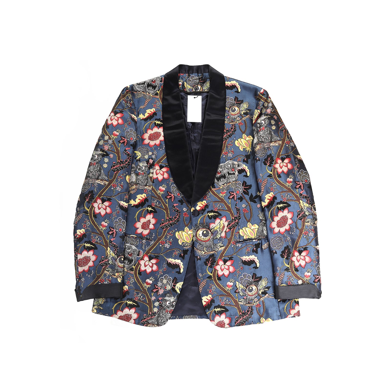 Louis Vuitton FW2013 Chapman Brothers "Garden in Hell" Silk Blazer