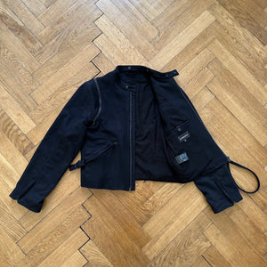 Ann Demeulemeester Transformable Zip Strapped Jacket