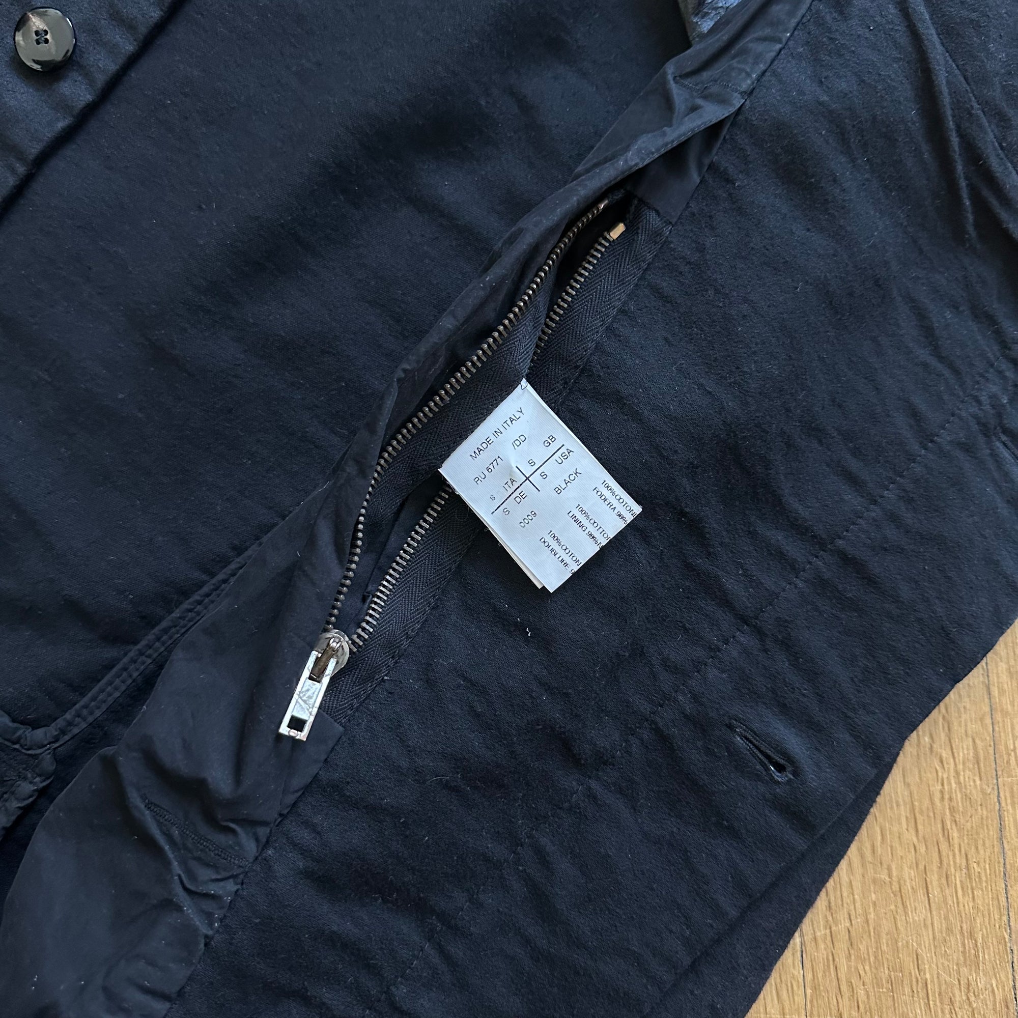 Rick Owens Moleskine Slave Jacket