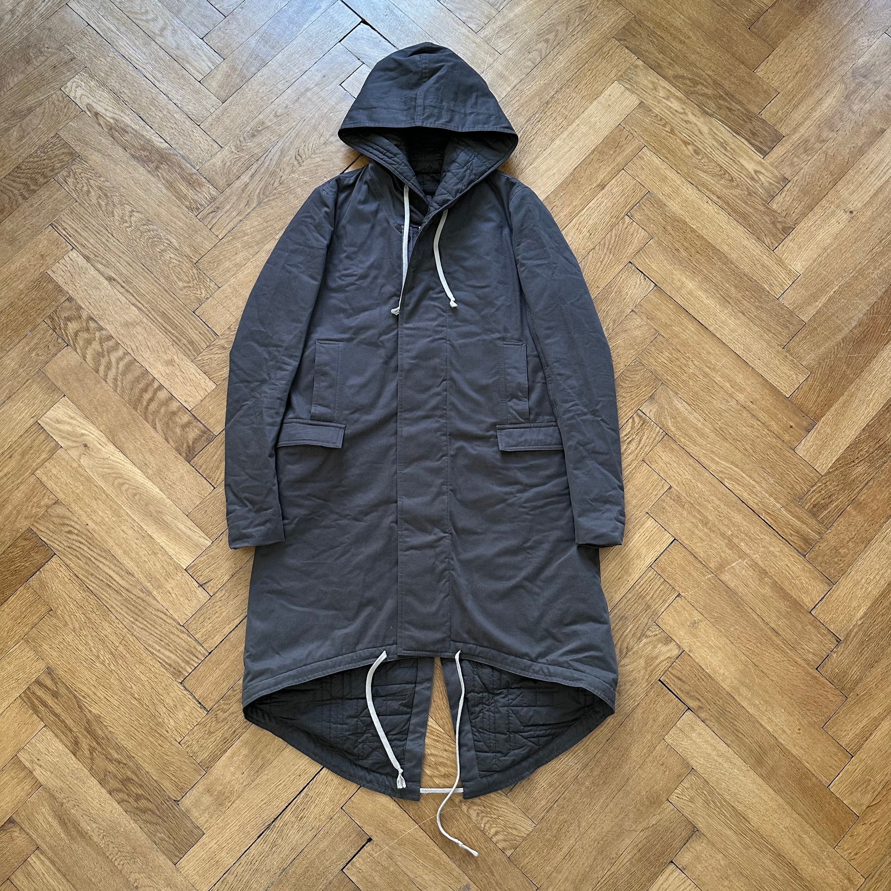 Rick Owens DRKSHDW AW17 Padded Fishtail Parka – Ākaibu Store