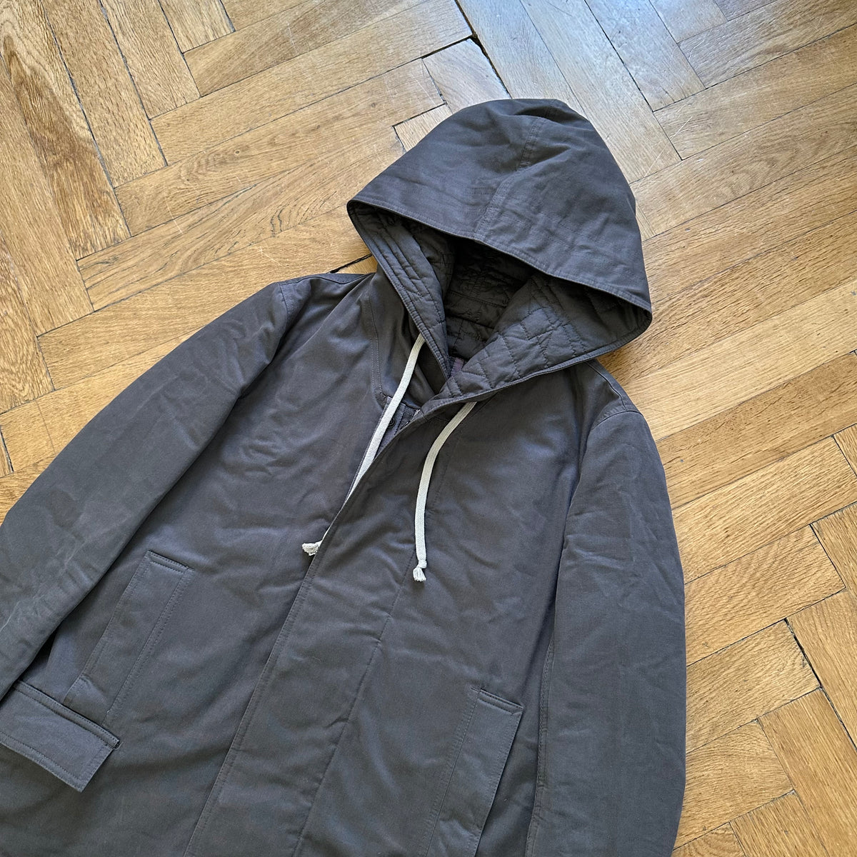 Rick Owens DRKSHDW AW17 Padded Fishtail Parka