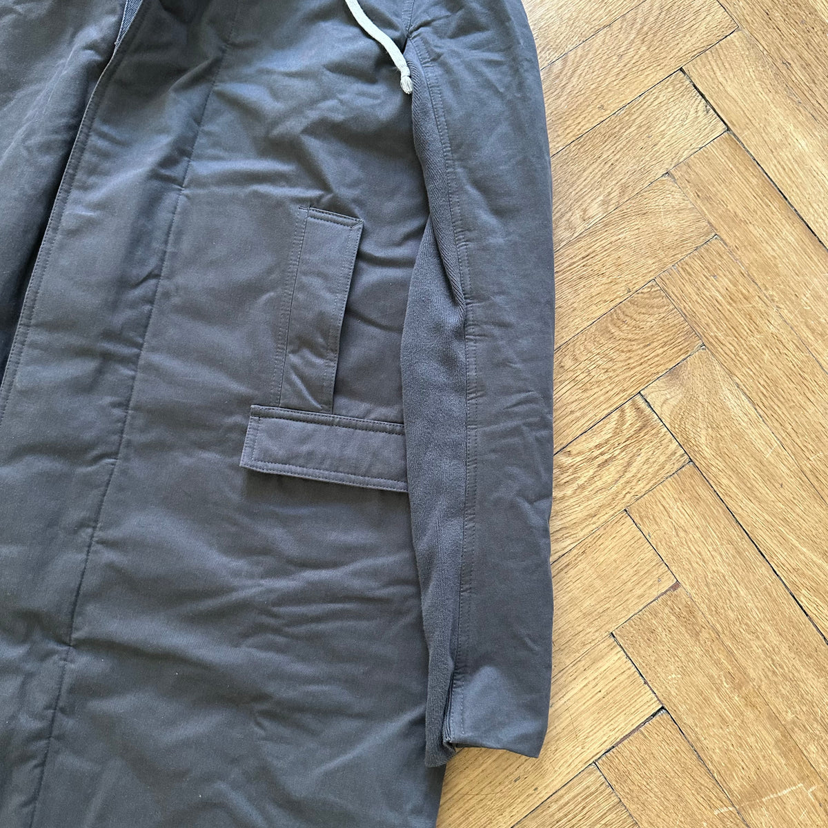 Rick Owens DRKSHDW AW17 Padded Fishtail Parka