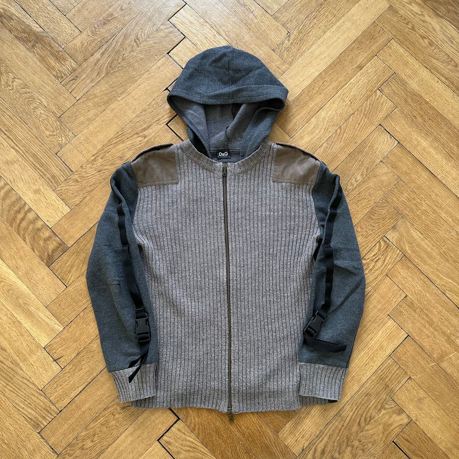 Dolce & Gabbana Bondage Zipper Jacket