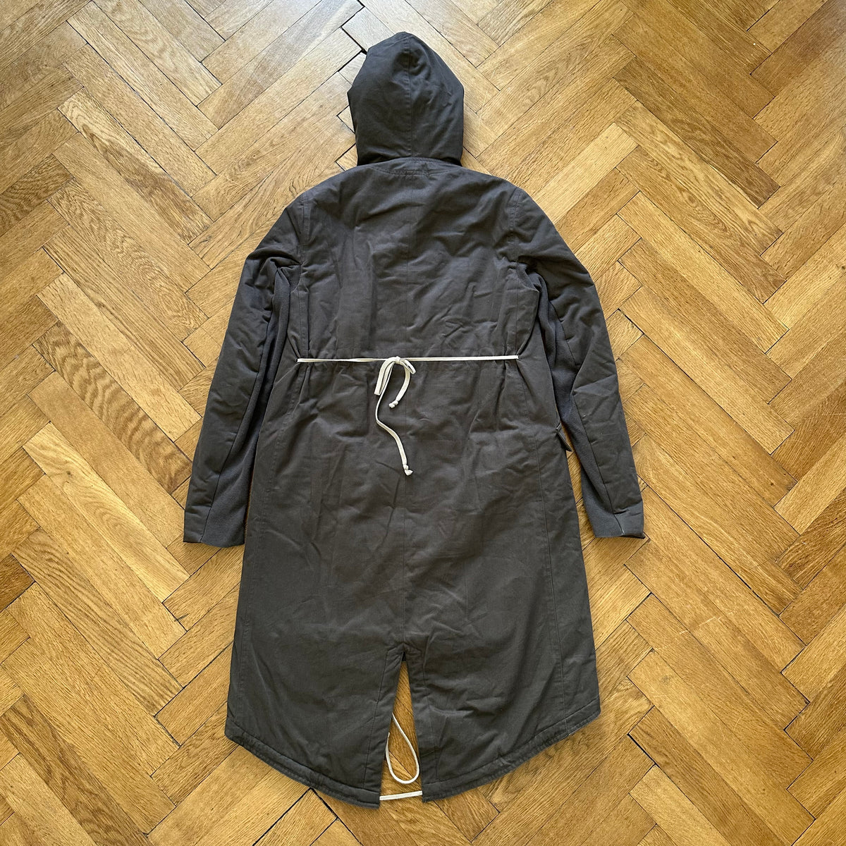 Rick Owens DRKSHDW AW17 Padded Fishtail Parka