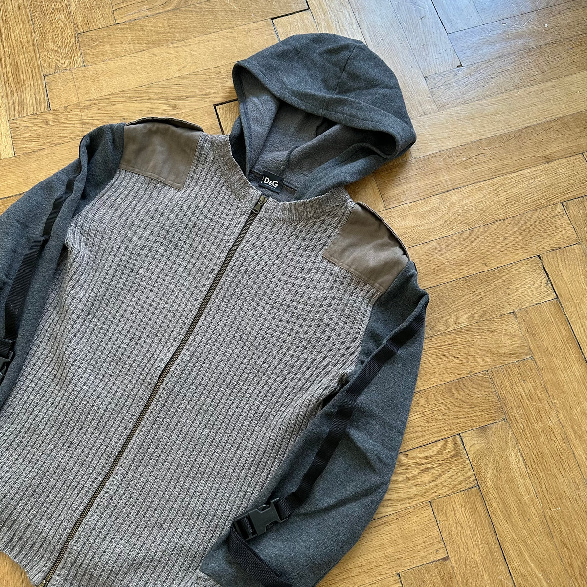 Dolce & Gabbana Bondage Zipper Jacket