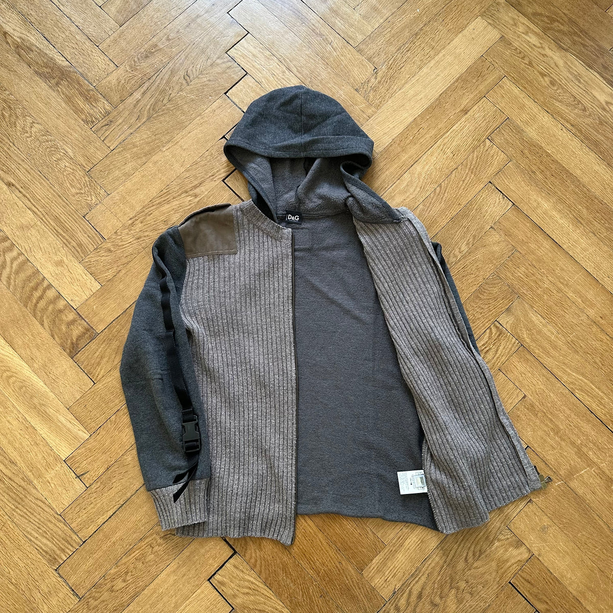 Dolce & Gabbana Bondage Zipper Jacket