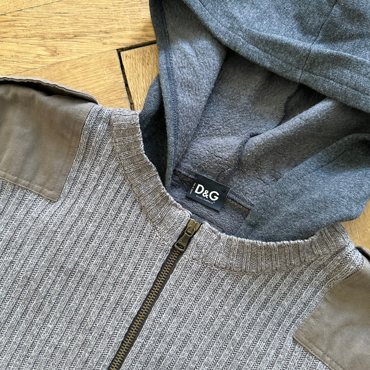 Dolce & Gabbana Bondage Zipper Jacket