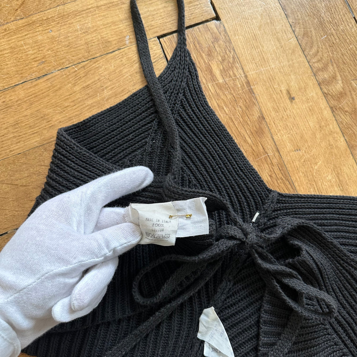 Maison Martin Margiela 90s Knit Cropped Top