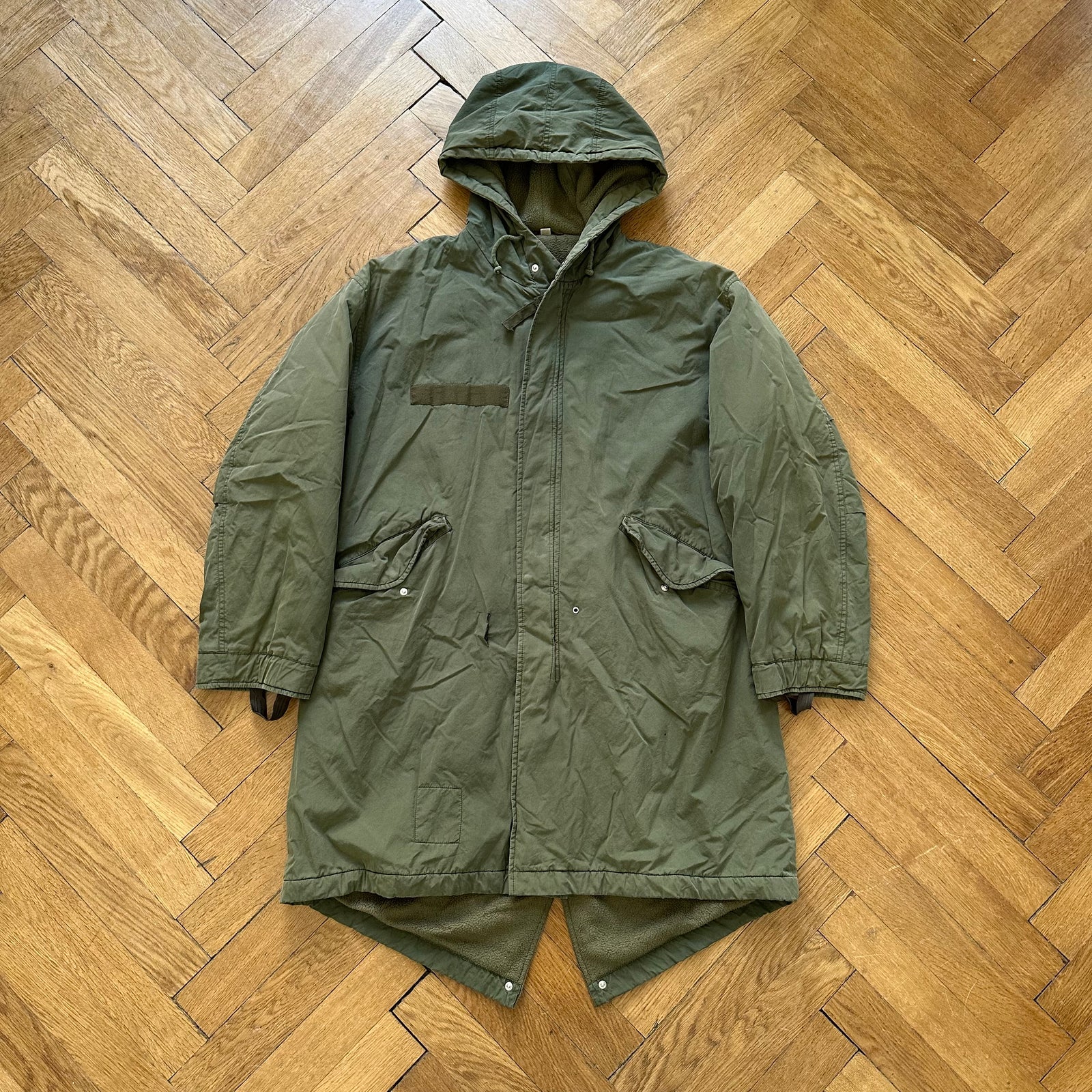 Helmut Lang AW03 Military Fishtail Parka