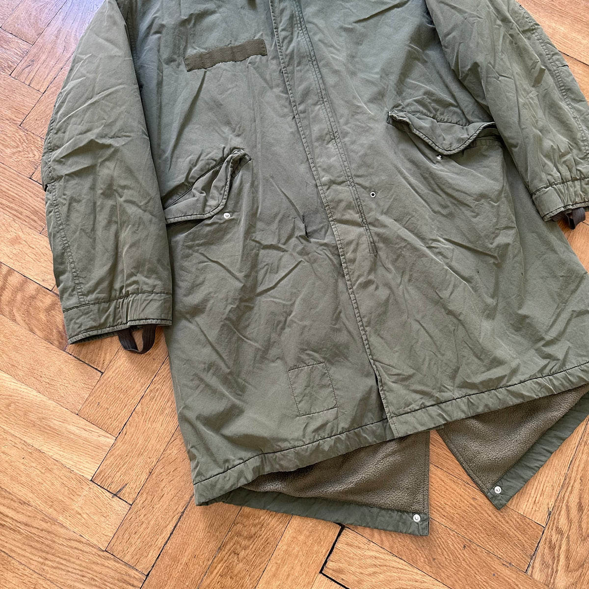 Helmut Lang AW03 Military Fishtail Parka