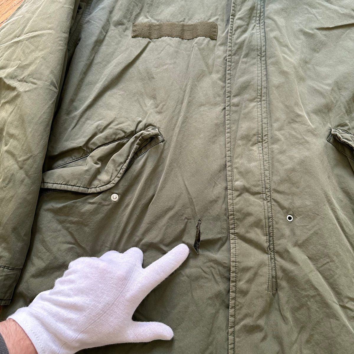 Helmut Lang AW03 Military Fishtail Parka
