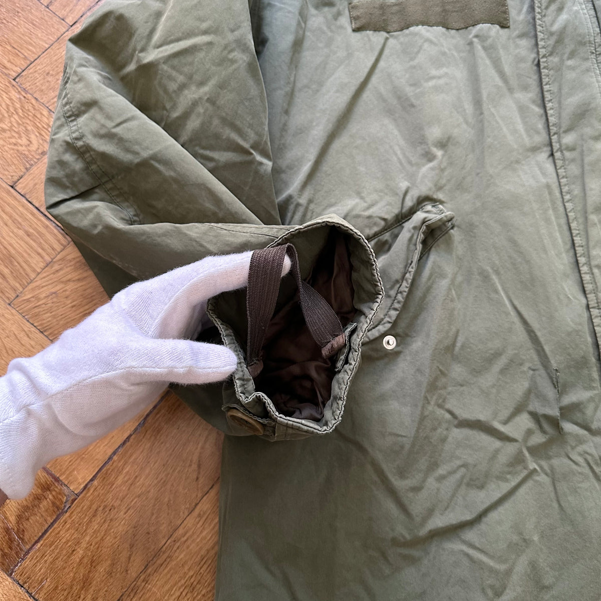 Helmut Lang AW03 Military Fishtail Parka