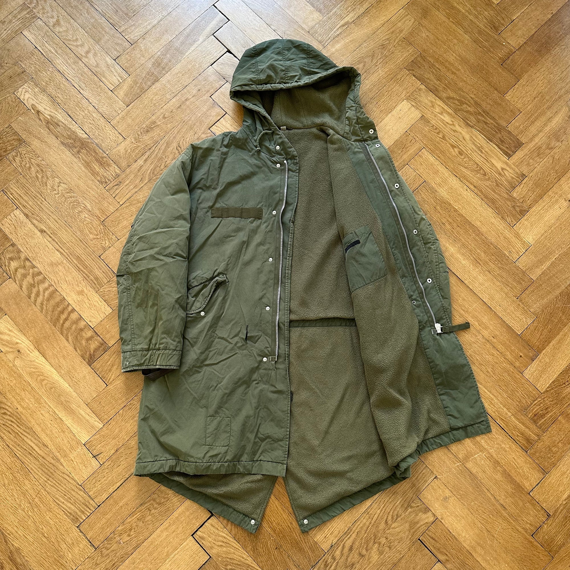 Helmut Lang AW03 Military Fishtail Parka