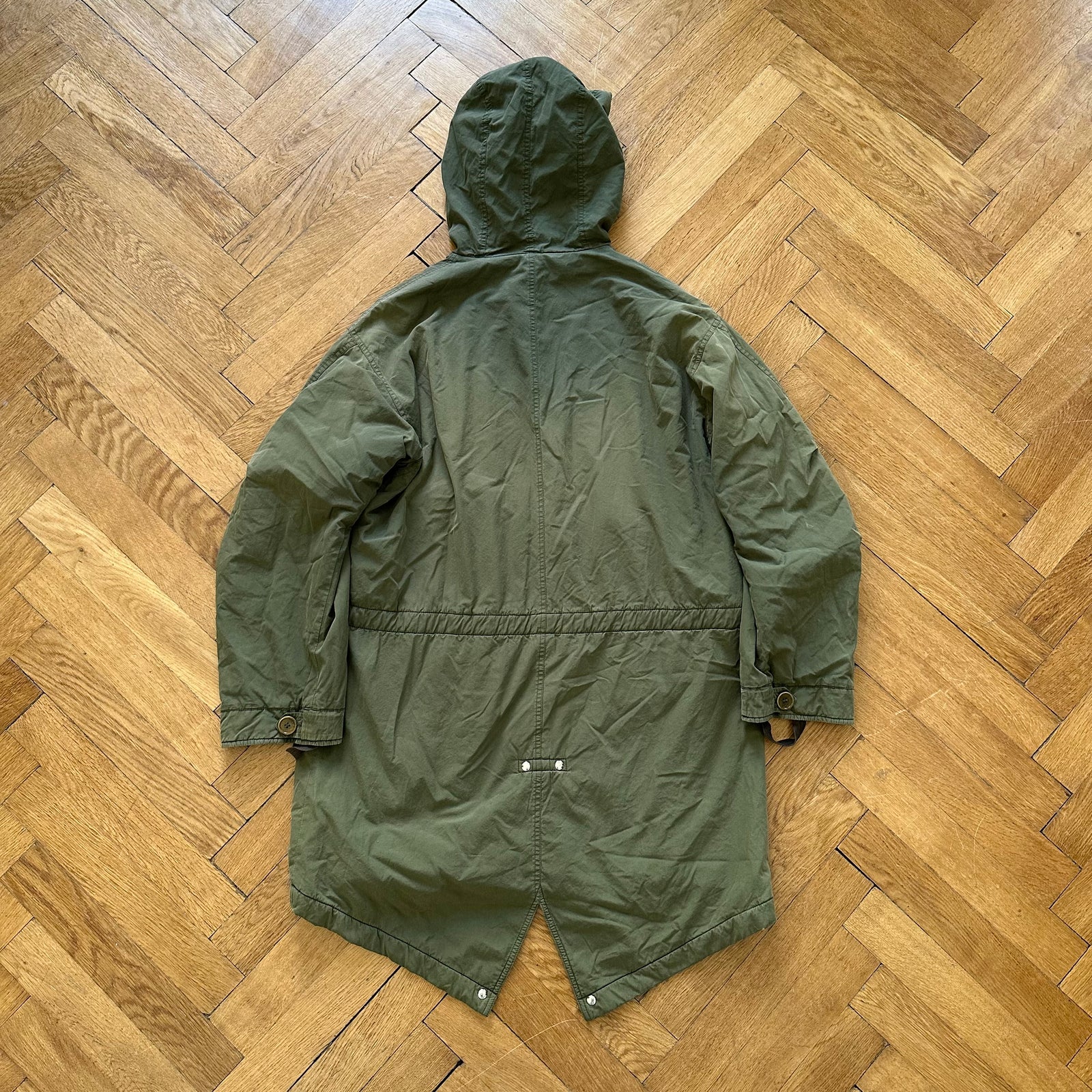 Helmut Lang AW03 Military Fishtail Parka