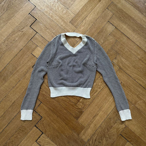 Maison Martin Margiela SS96 One Layer Front Wrap Knit Top