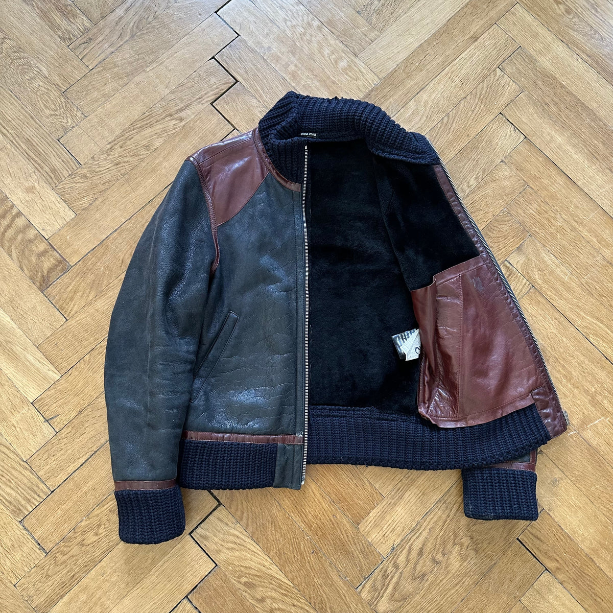 Miu Miu AW05 Shearling Bomber