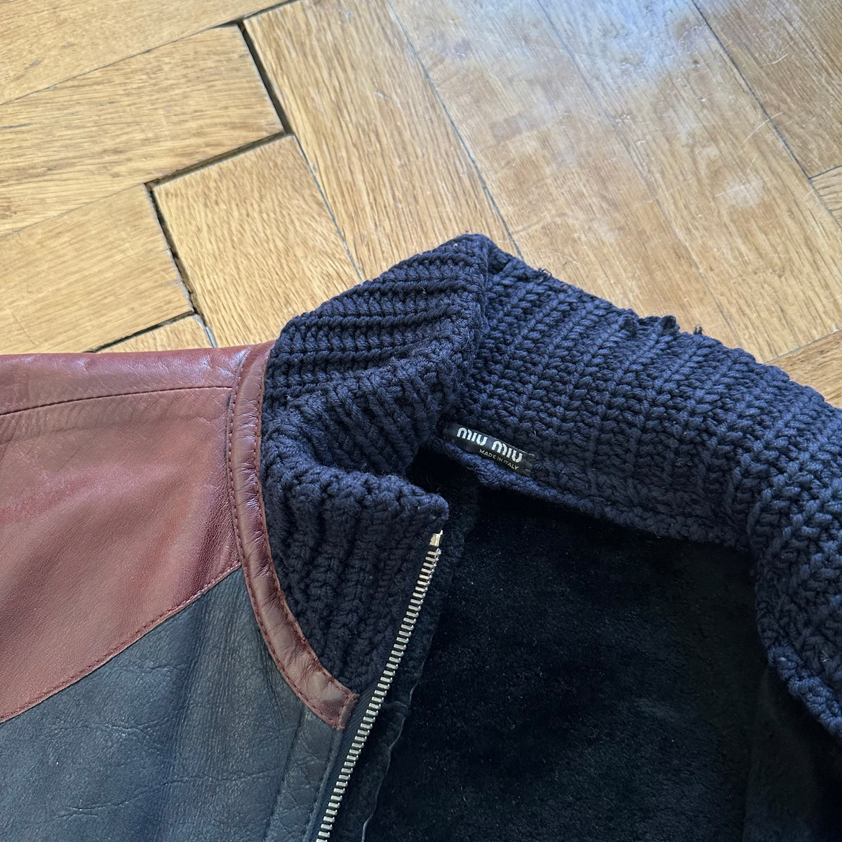 Miu Miu AW05 Shearling Bomber