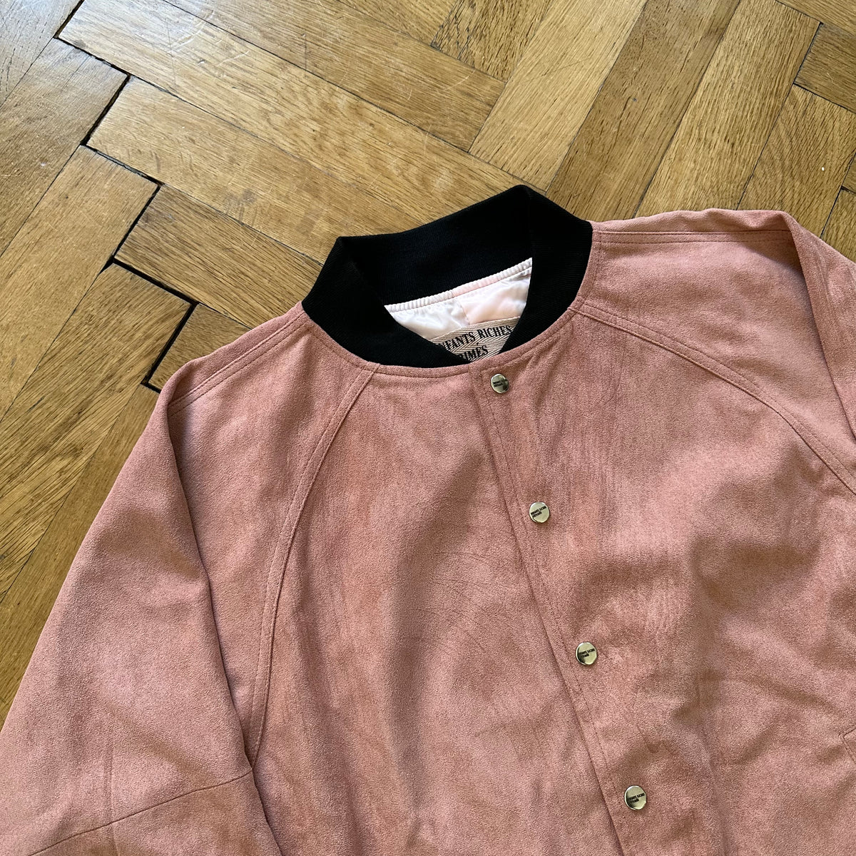 Enfants Riches Déprimés SS18 Nose Bleed Suede Bomber
