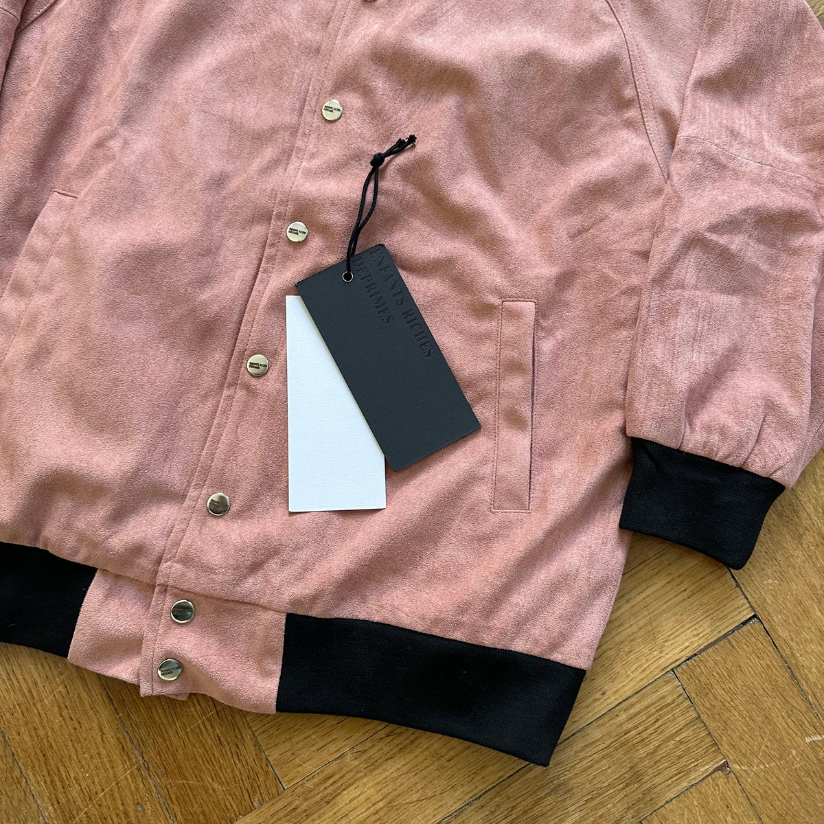 Enfants Riches Déprimés SS18 Nose Bleed Suede Bomber