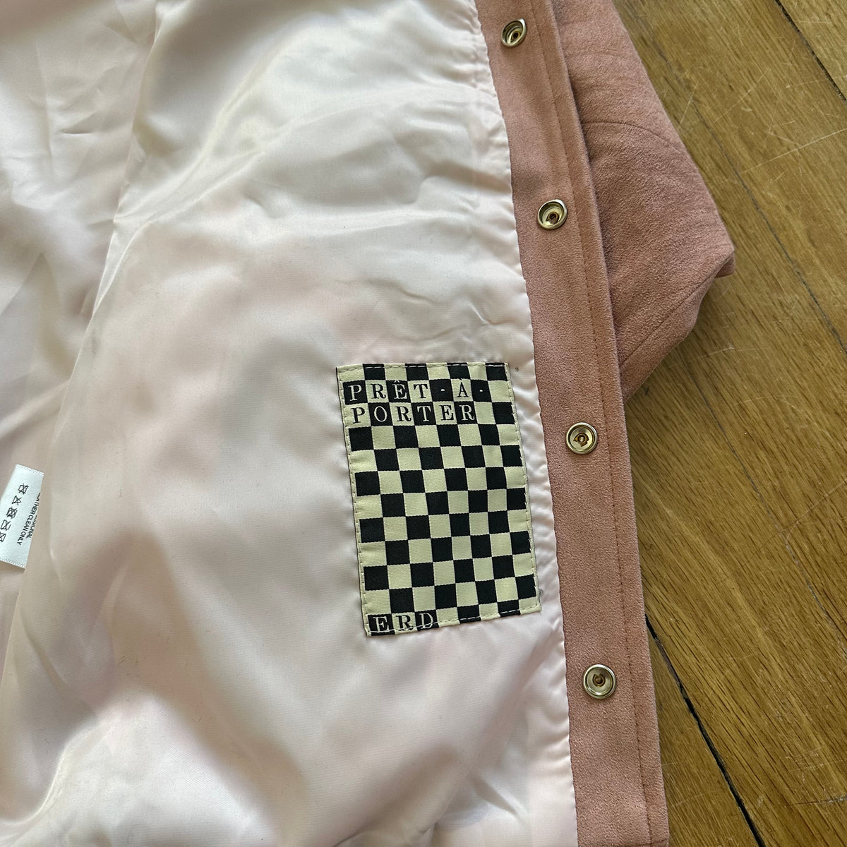 Enfants Riches Déprimés SS18 Nose Bleed Suede Bomber