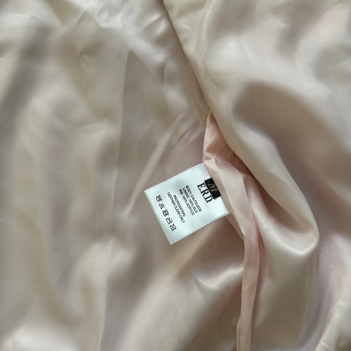 Enfants Riches Déprimés SS18 Nose Bleed Suede Bomber