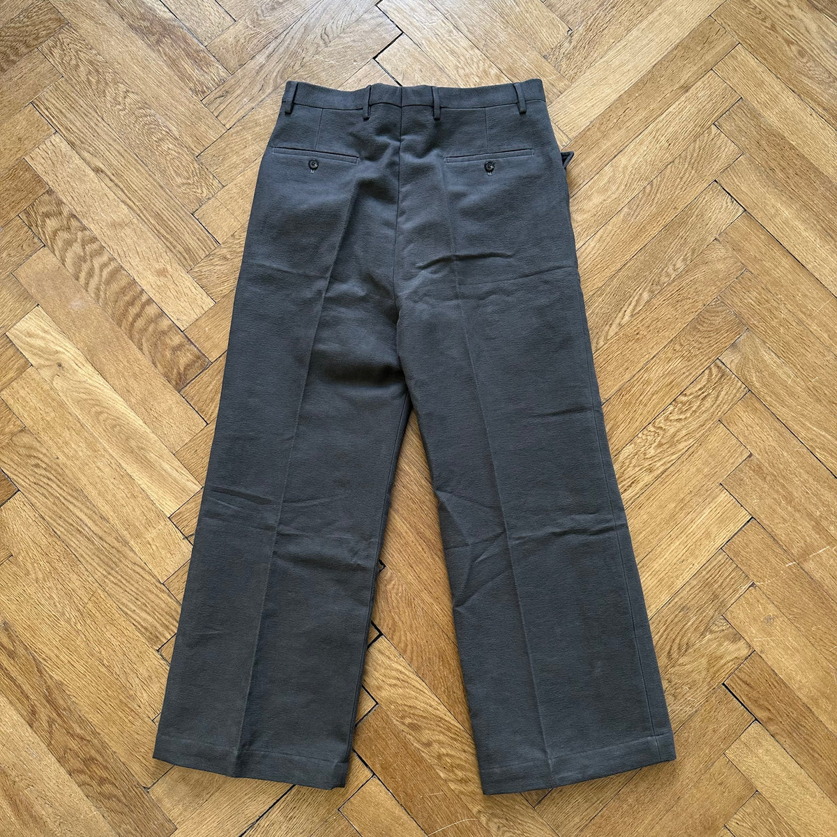 Rick Owens FW17 Oversized Cotton Silk Pants