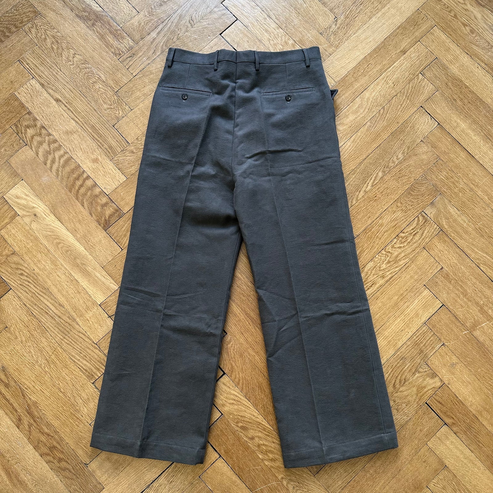 Rick Owens FW17 Oversized Cotton Silk Pants