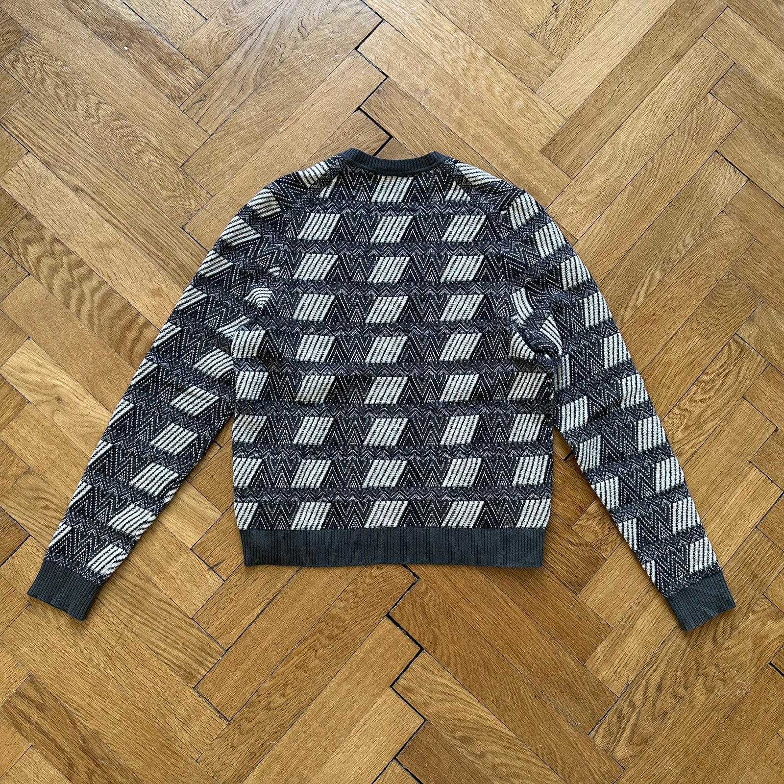 Prada AW18 Cashmere Blend V-Neck Knit