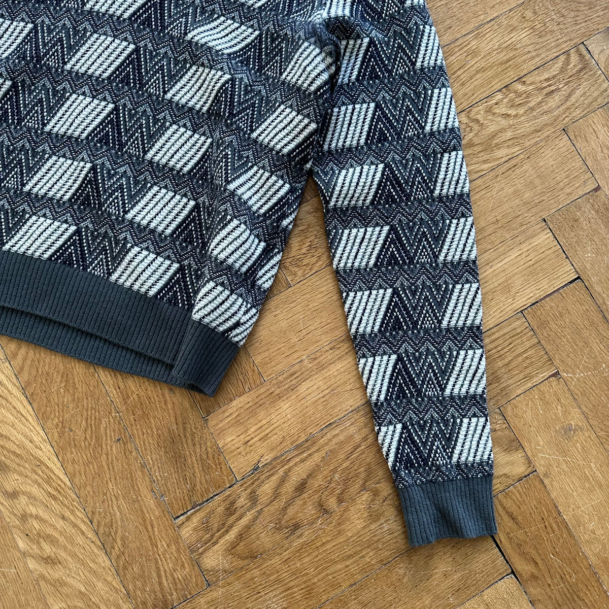 Prada AW18 Cashmere Blend V-Neck Knit
