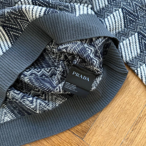 Prada AW18 Cashmere Blend V-Neck Knit