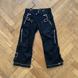 Dolce & Gabbana FW03 Black Bondage Pants