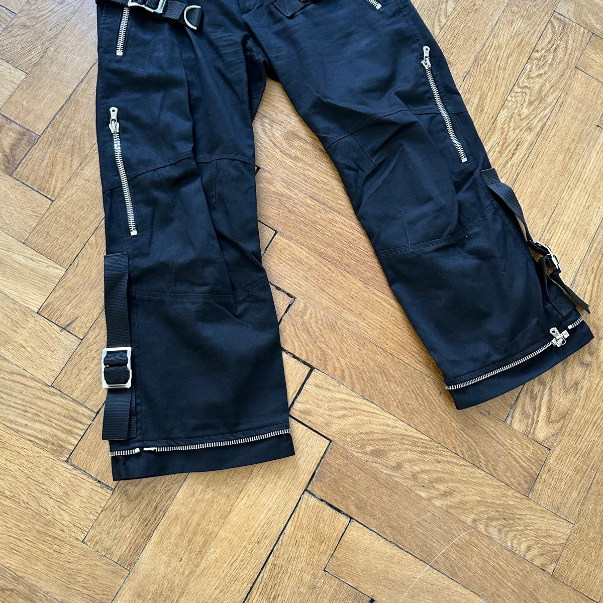 Dolce & Gabbana FW03 Black Bondage Pants