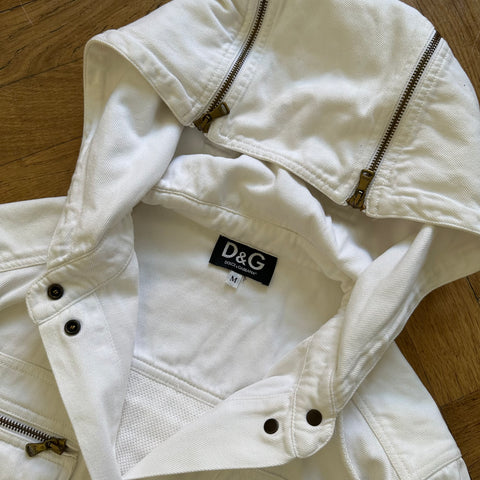 Dolce & Gabbana Cargo Bondage Zipper Jacket