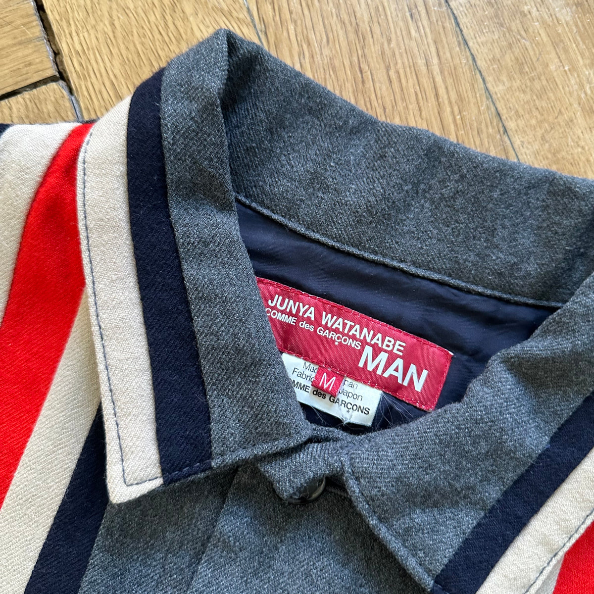 Junya Watanabe x Levi's Striped Denim Trucker Jacket