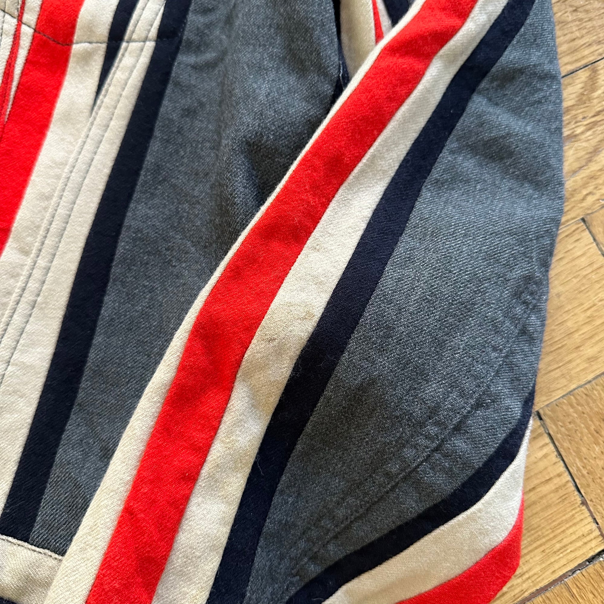 Junya Watanabe x Levi's Striped Denim Trucker Jacket