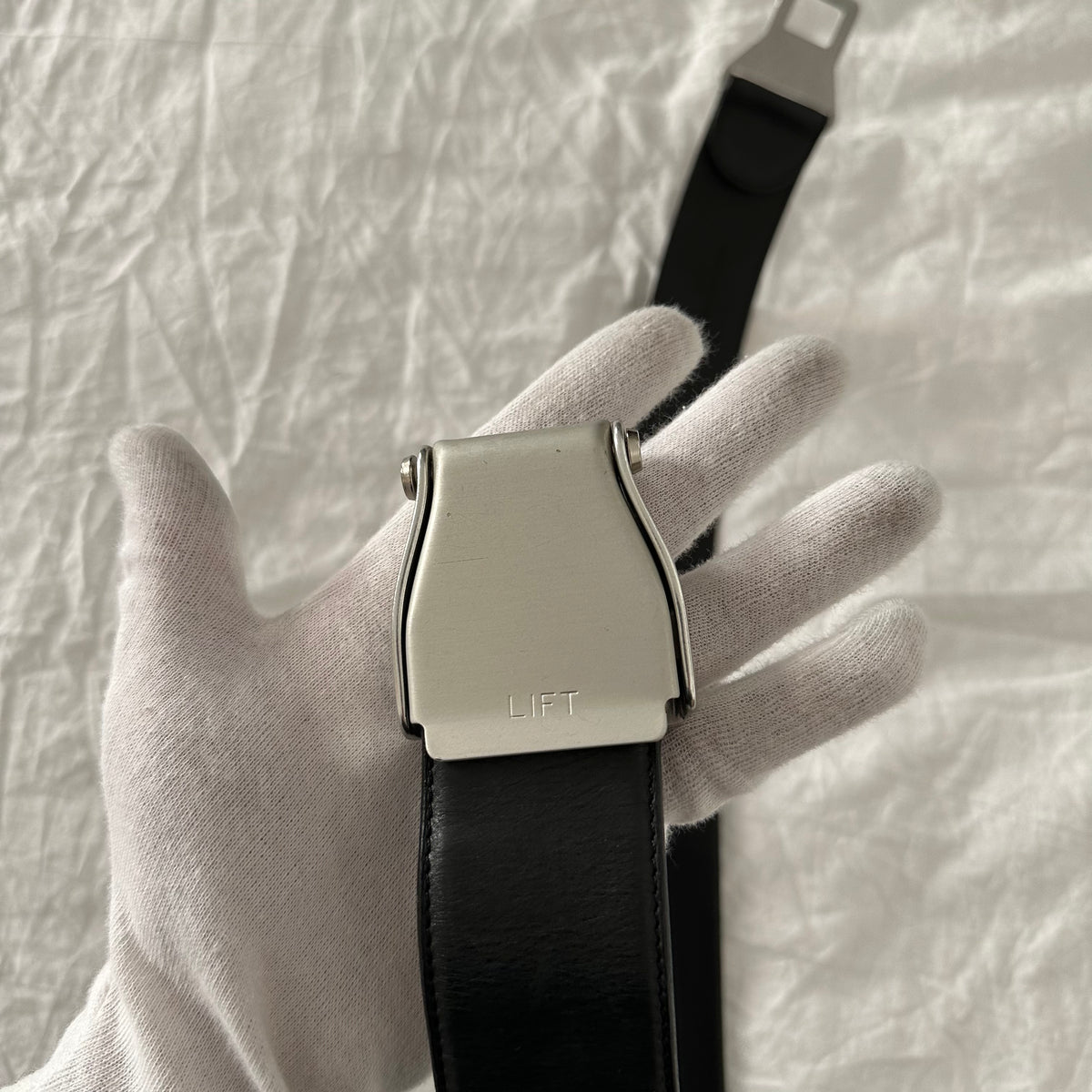 Carol Christian Poell "SAFE" Airplane Buckle Belt