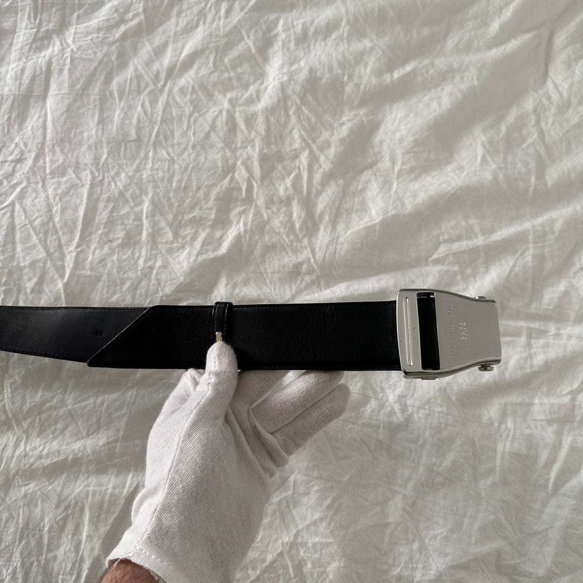 Carol Christian Poell "SAFE" Airplane Buckle Belt
