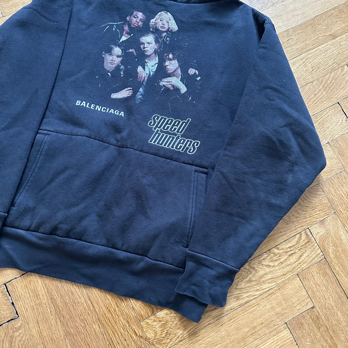 Balenciaga AW18 Speed Hunters Oversized Hoodie