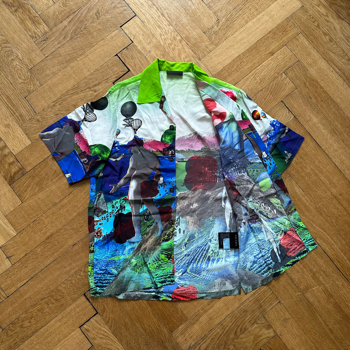 Prada Psychedelic Bowling Shirt