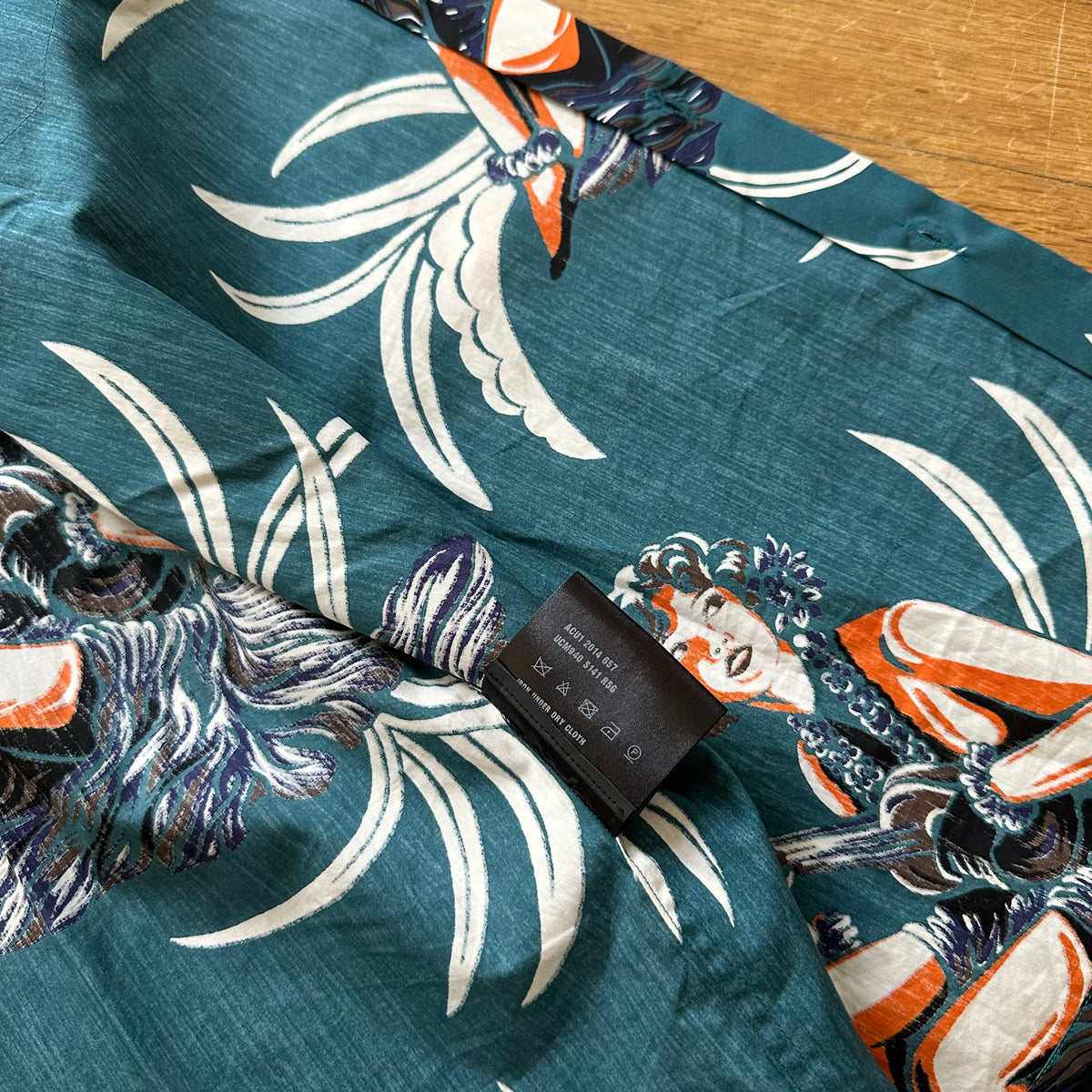 Prada Aloha Flower Girl Button-Up Shirt