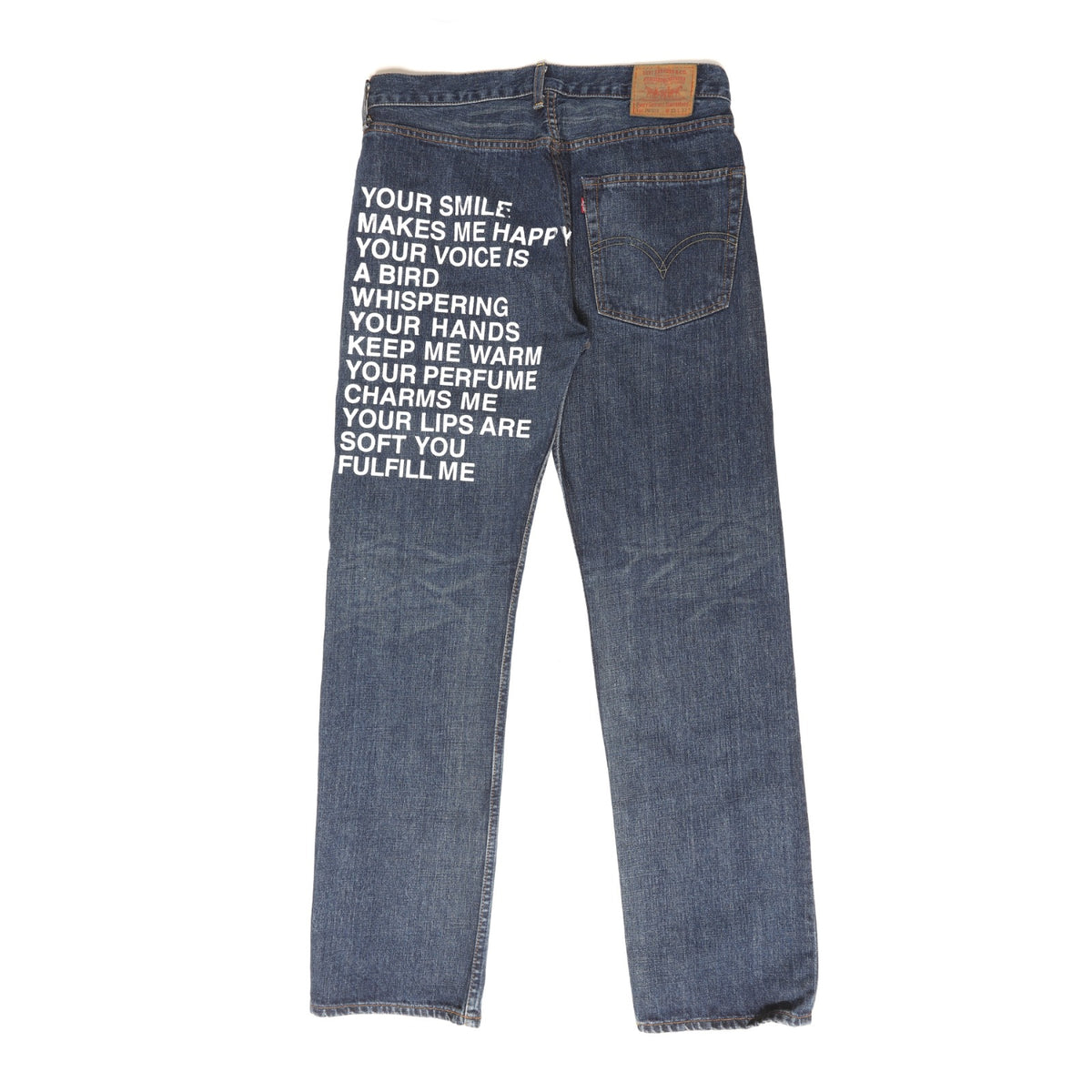 Junya Watanabe x Levi's SS02 "Poem" Denim