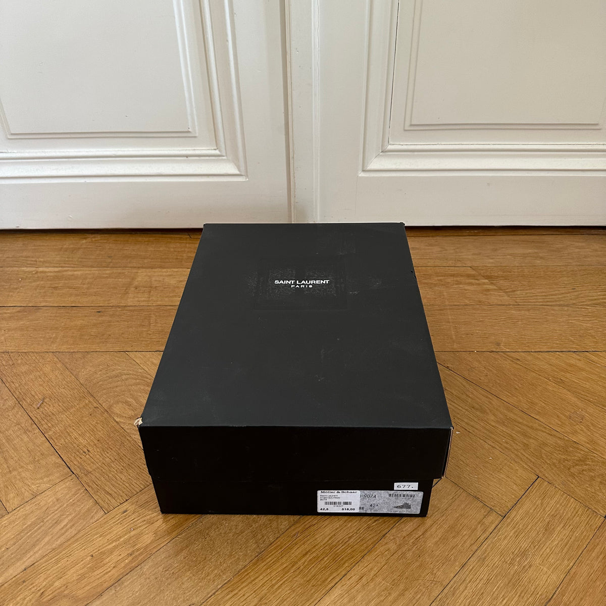 Saint Laurent Paris SS16 Checkerboard Leather SL37/M Sneaker